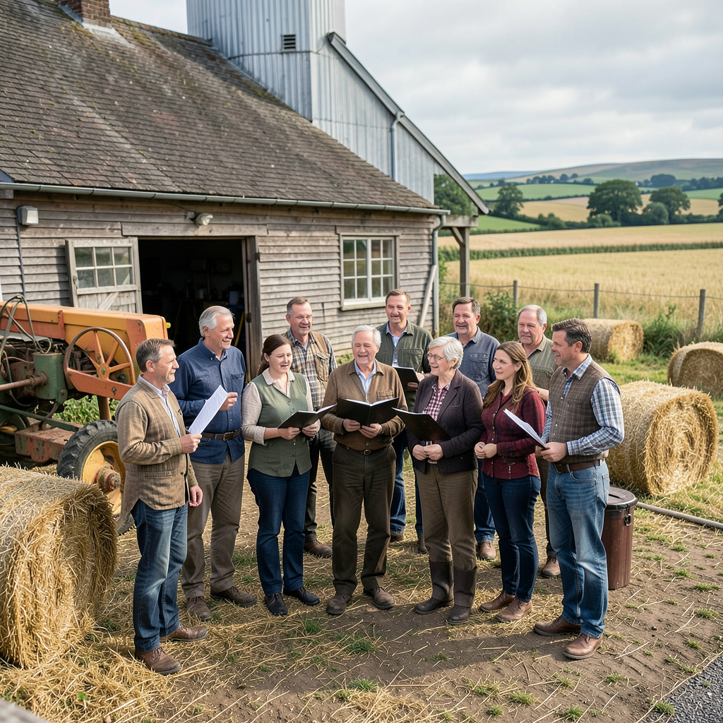 Hawkstone Farmers Choir and Brewery Donate £100k to Charities